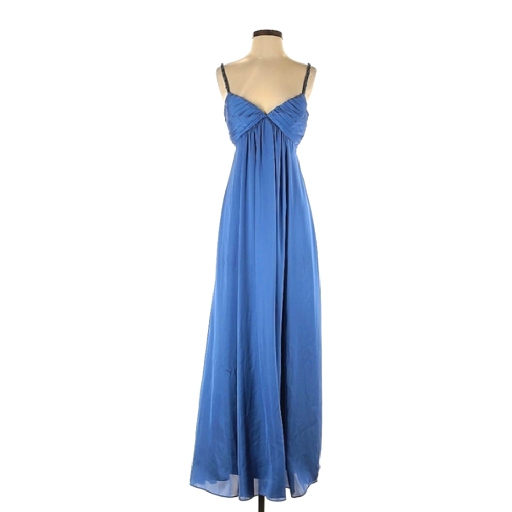 BCBG Paris Elegant Blue Maxi Dress